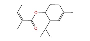 trans-Piperityl (E)-2-methyl-2-butenoate